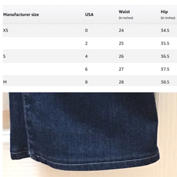 [PRE-OWNED] ROCK & REPUBLIC Kasandra Women’s Premium Denim Jeans, Blue, Size 26 - Picture 7 of 8